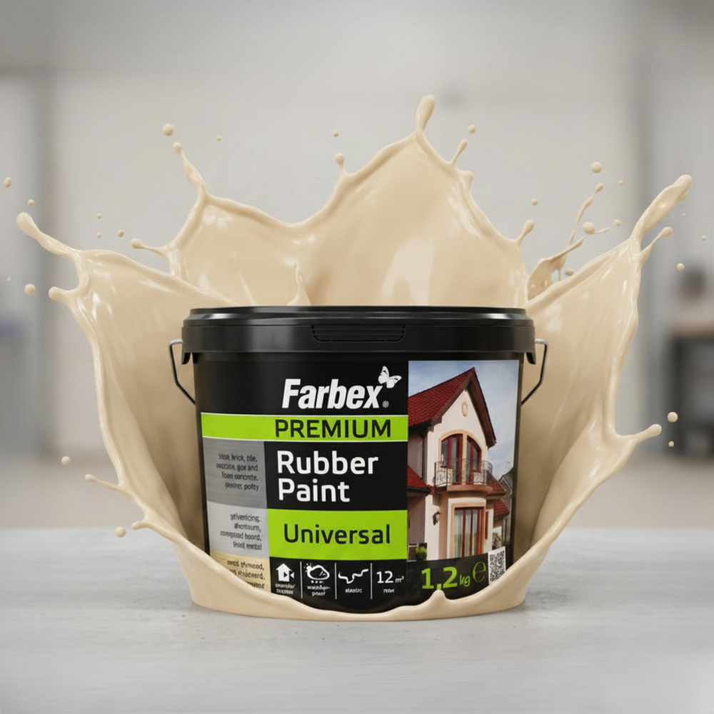 Flüssiggummi Beige RAL 1015 — Produktgebinde 1,2 kg